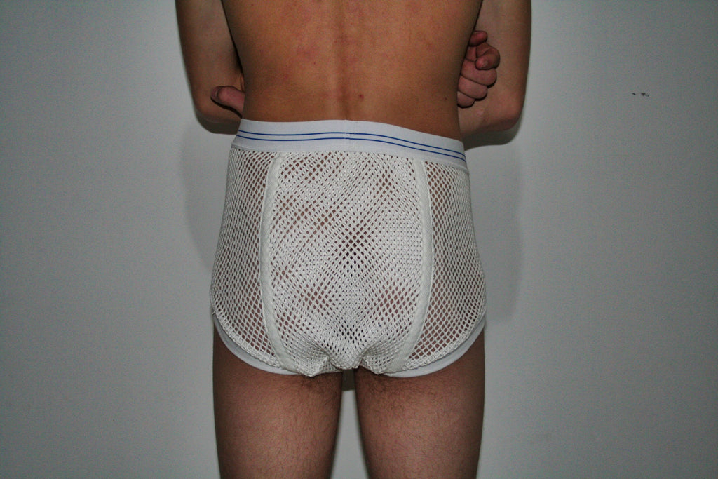 String Briefs With A Front Panel