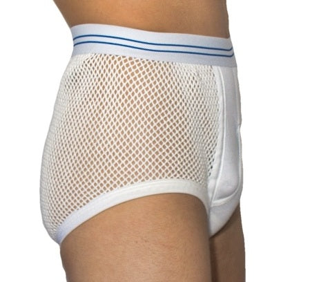 String Briefs With A Front Panel