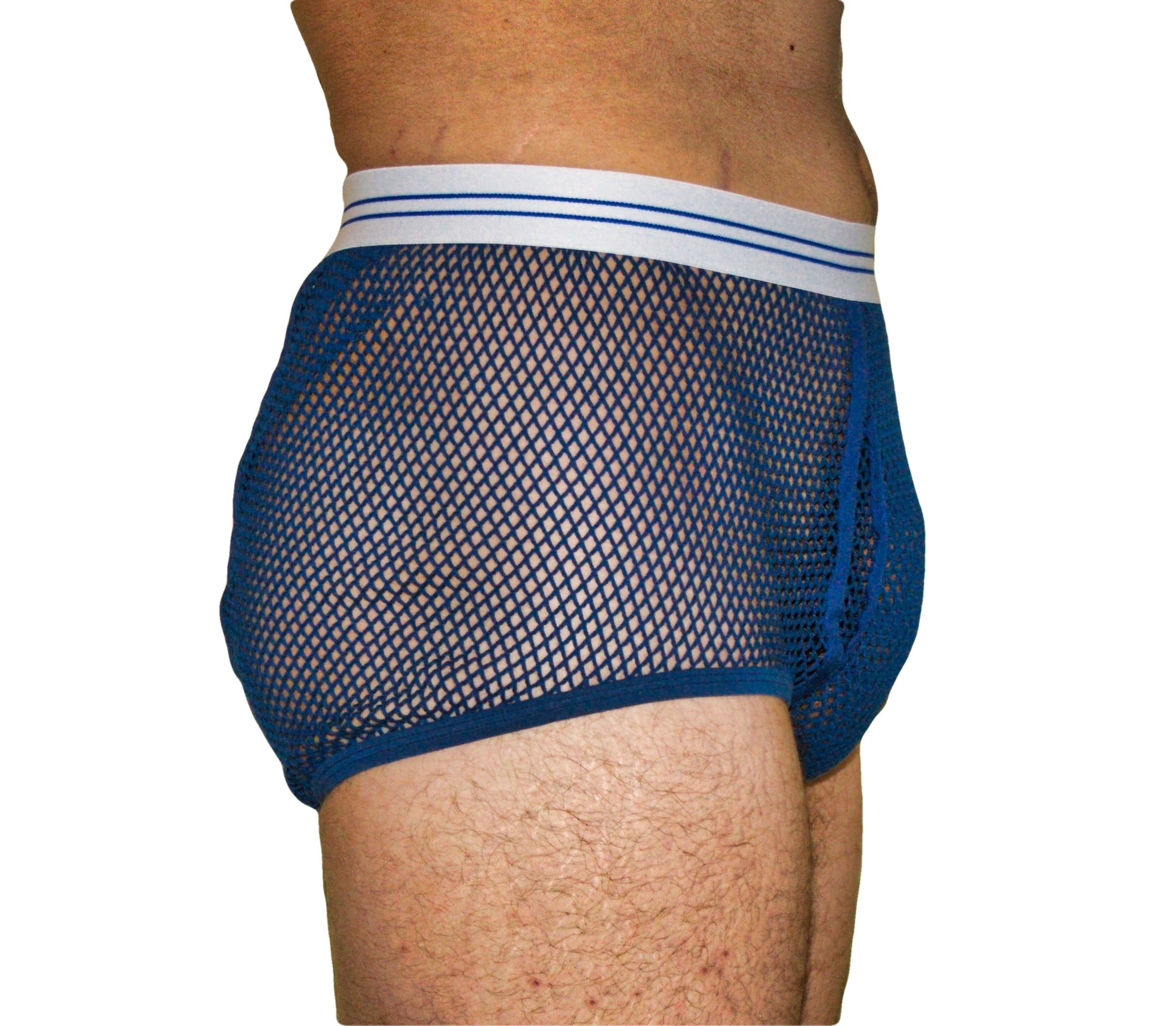String Briefs With double seat in Blue