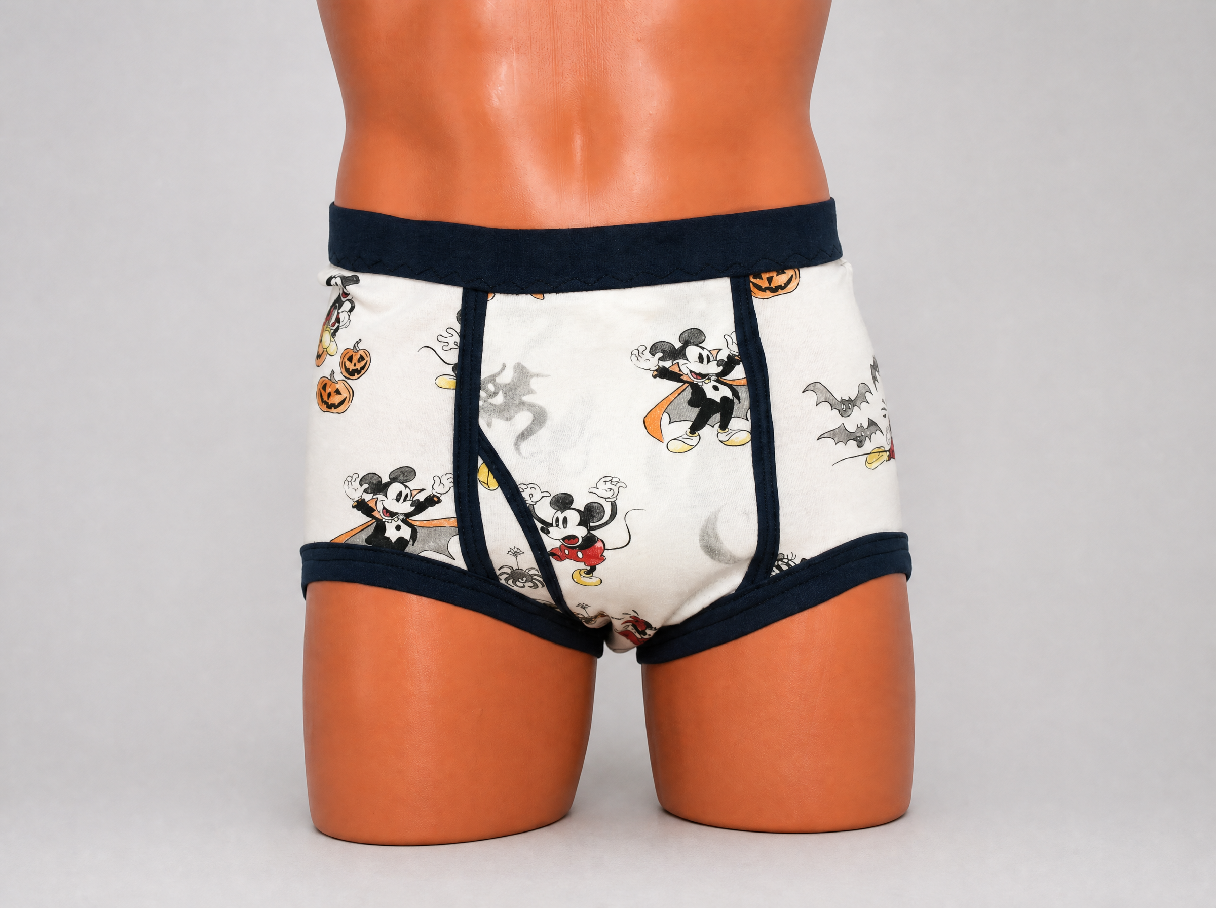 Cartoon Print Retro A-Front Briefs