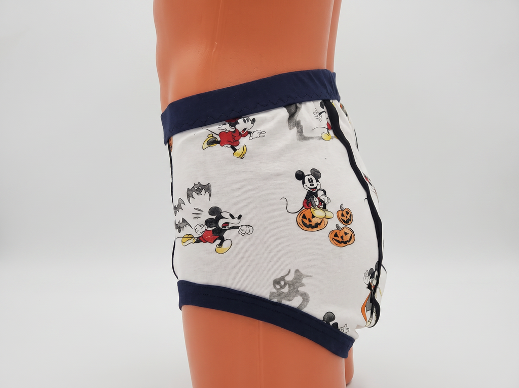 Cartoon Print Retro A-Front Briefs