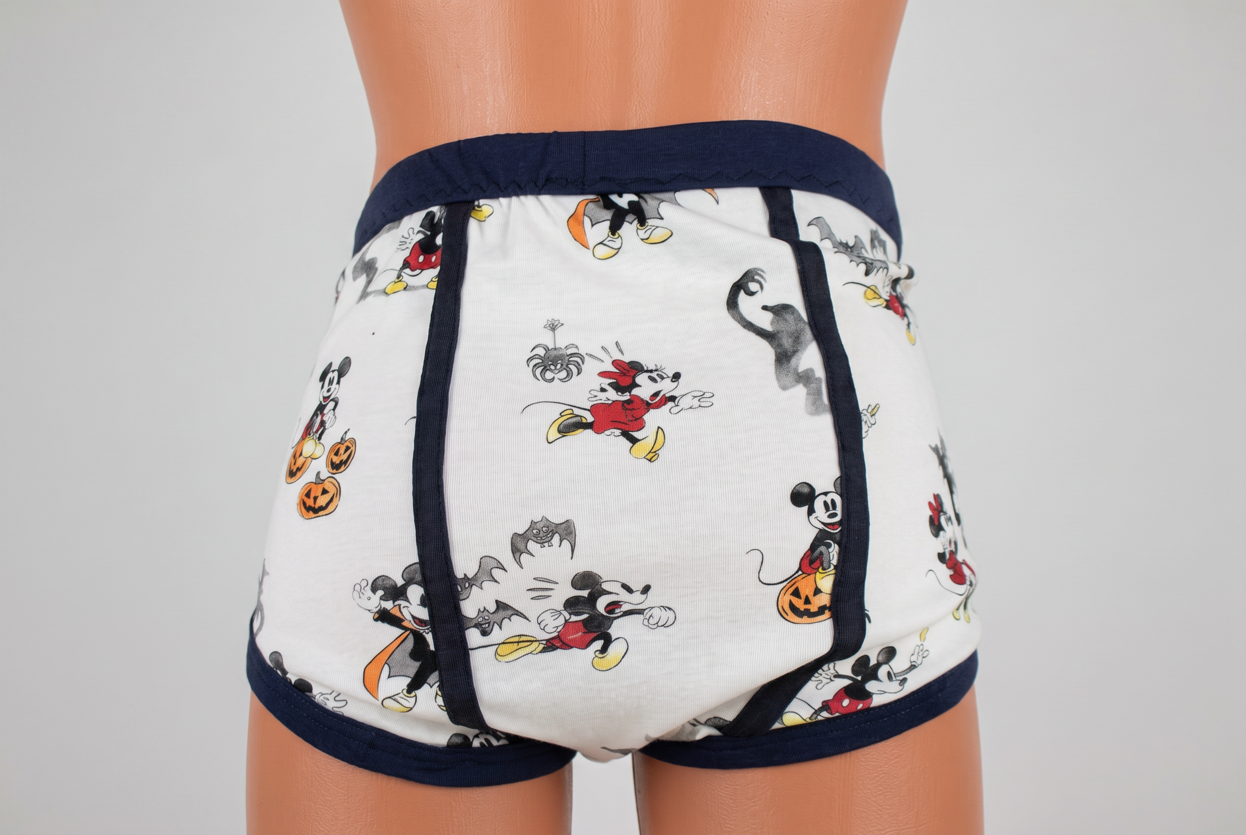 Cartoon Print Retro A-Front Briefs