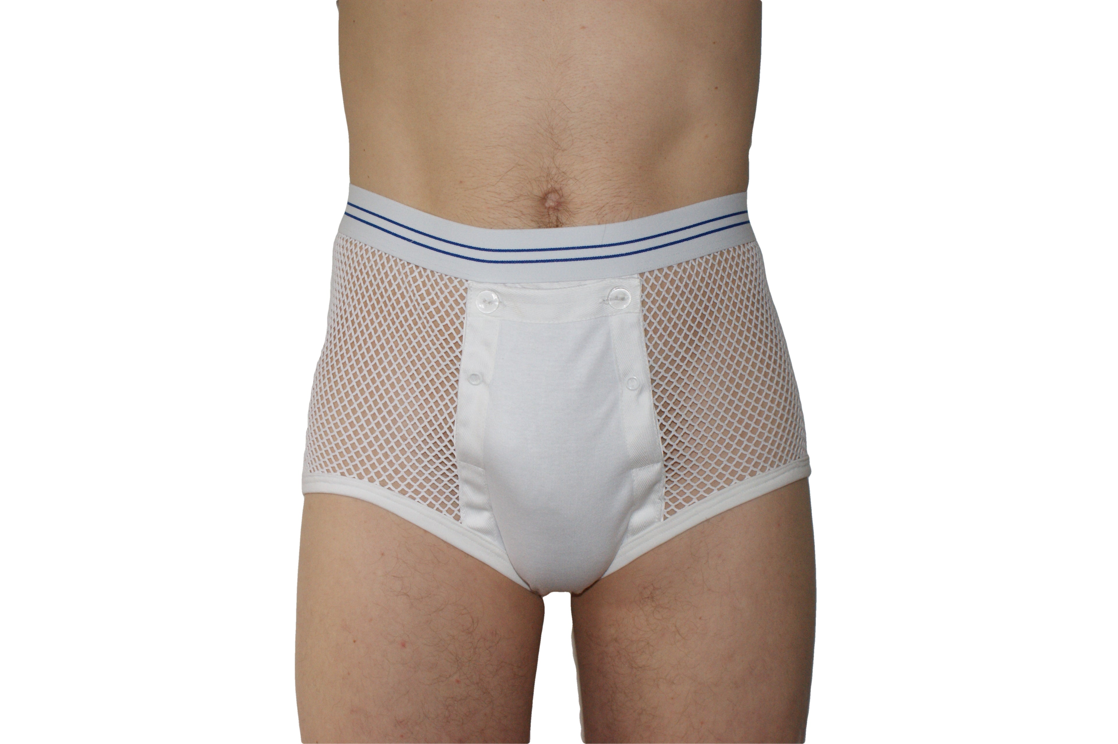 String Briefs With double seat with front flap