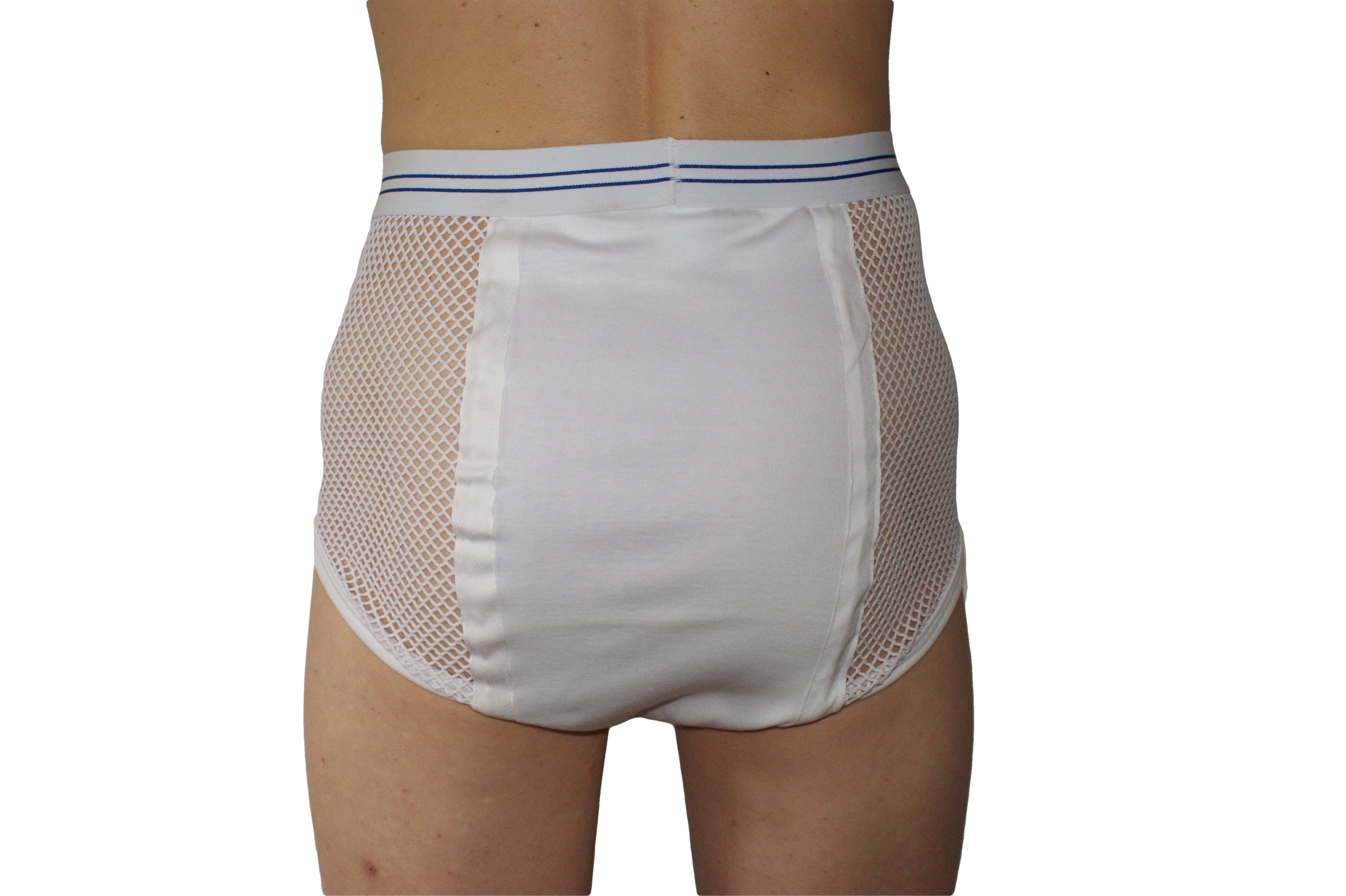 String Briefs With Y Front Panel